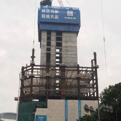 China ZPM80 ACS V High-rise Buildings ZPM80 ACS V Adjustable Version Hydraulic Self-Rising Construction Core and Bridge Pylon Formwork for sale