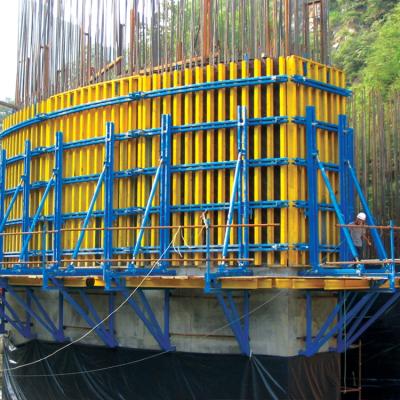 China Dam ZULIN DXB 180 Single Side Climbing Formwork For Construction Tower And Bridge for sale