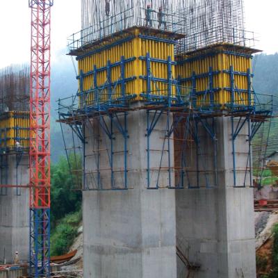 China Pillars CB Formwork Platform System Crane-Mobile Climbing Units For Bridge Pylons And High Buildings for sale