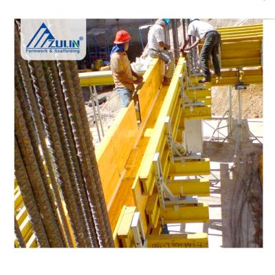 China ZULIN T Beam Support Modern Adjustable Steel Formwork for sale