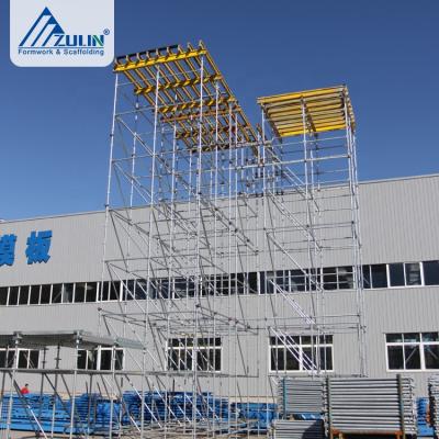 China Modern Portable Tubular Wedge Building Scaffolding System Ringlock Type for sale