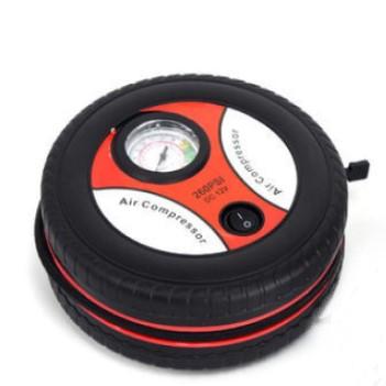 China AUTOROUT 12V Mini Electric Car Tire Inflator Pump Center-selling Air Compressor For Cars 13.5cm*7cm*12cm for sale