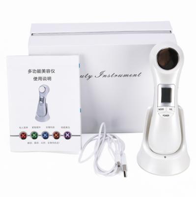 China Wrinkle Pure Ultrasonic Massager Radio Remover Face Hifu Skin Care Rejuvenation and Wrinkle Serum RF Beauty Instrument for sale