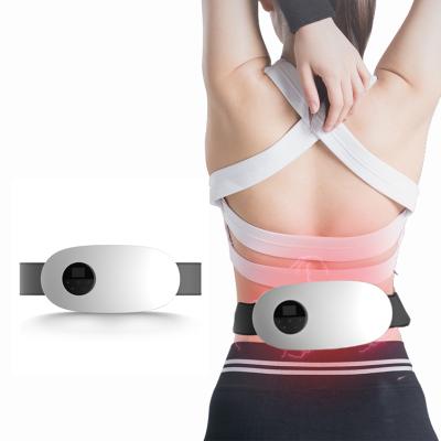 China Hot Sale Amazon Health Feature Health Care Feature Electric Smart Rotation Vibration Sensor Lumbar Belt Massager Lumbar Belt for sale