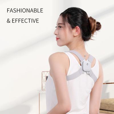 China Amazon Amazon Elastic Comfortable Breathable Light Weight Back Brace Straightener Posture Corrector Medical Upper Back Brace For Women for sale