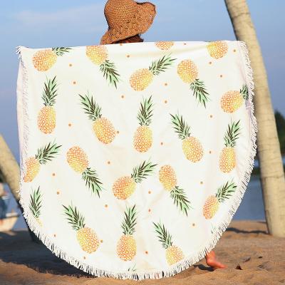 China Viable Beach Towel Oversized Blanket Sand Free Beach Round Microfiber Towel For Beach Pool for sale