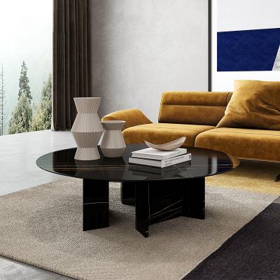 China Modern natural marble coffee table for hotel living room furniture end table stone natural marble coffee tables for sale