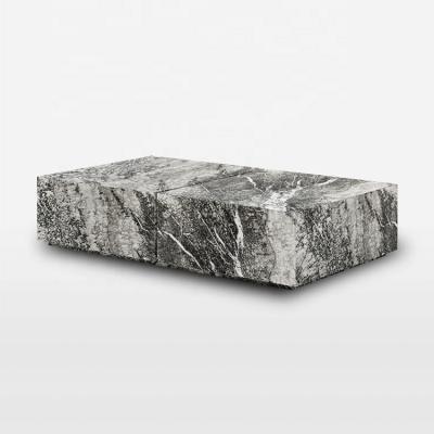 China Foshan modern marble wekis Narural marble lucite low waist coffee table square for sale