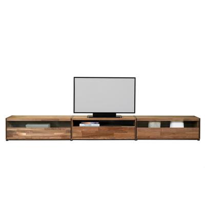 China (Others) Modern Wooden Adjustable Wall TV Stand Living Room Furniture Designs for sale