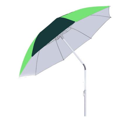 China Modern Camping Fishing Umbrella Universal Rain Sun Protection Short Section Three Times Beach Umbrella for sale