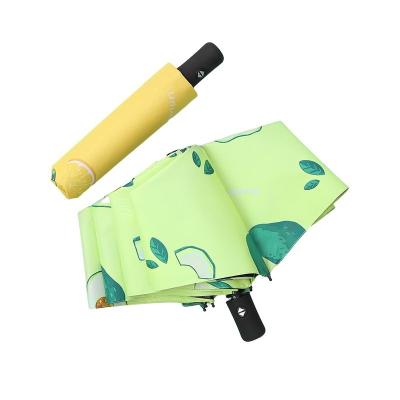 China Casual Promotional Wholesale Cheap Color, Fold Up Umbrella, Automatic Folding Umbrella With Custom Printed Anti Vu Logo / for sale