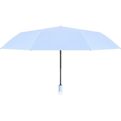 China New Casual Invention Fashion Unique Products To Sell Automatic Mode 3-fold Handle Umbrella for sale