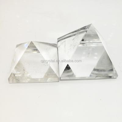 China China high quality crystal sing to egypt crystal clear quartz crystal pyramid prism for sale