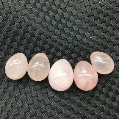 China Wholesale Natural Stone Crystal Eggs For Gifts Rose Quartz From China for sale