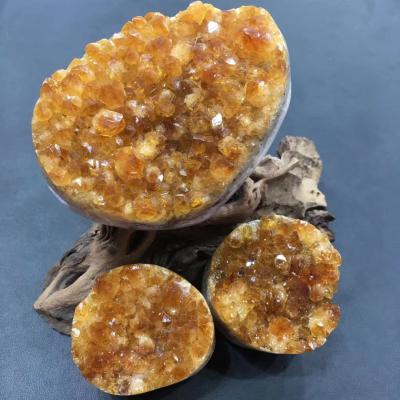 China China Crystal Stone Citrine Cluster Natural High Quality Crystal Wholesale for Decor for sale