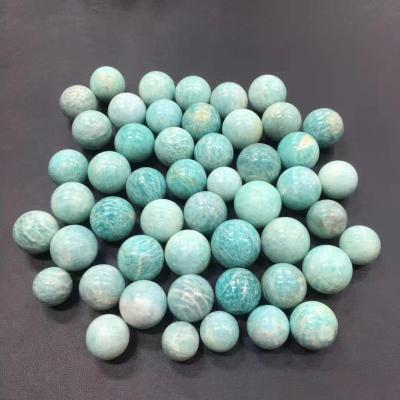 China China Wholesale Mini Size Natural Crystal Stone Healing Gemstone Amazonite Sphere Balls For Decoration for sale