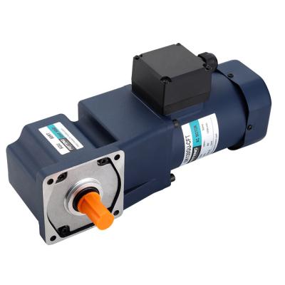 China Automation Industry 110v 220v 380volt AC DC Right Angle Speed ​​Reducer Gear Motor With Hollow Solid Shaft Fan Brake for sale