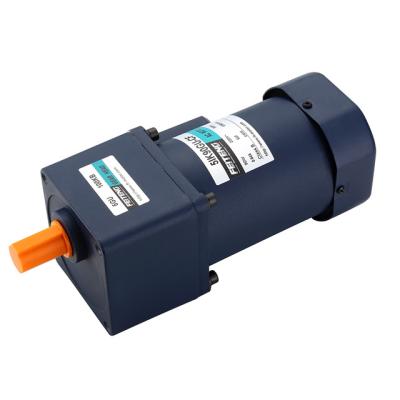 China Totally Enclosed 12v 24v 48volt 110v 220v AC DC Gear Motor With Flat Shaft Shape Keyway Ratio 500 60 200 for sale