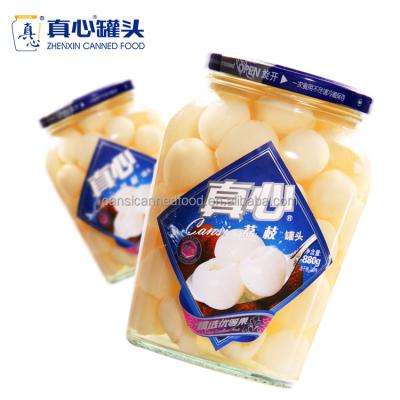 China Wholesale Supply Canned Manufacturer Canned Fruits Fresh Lychee Fruits in Syrup Natural Canned Lychee for sale