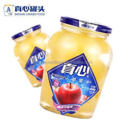 China China Famous Brand Canned Food Canned Fruit Canned Apples /Apple Carves In Light Syrup In 880g for sale