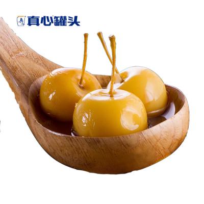 China Canned bulk candy preserved canned flowering wild apple in syrup for sale