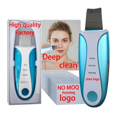 China Photo Rejuvenation Skin Care DEEP CLEANSING Tools and Ultrasonic Electric Facial Massager are Safe Scrubbers Skin Scrubber for sale