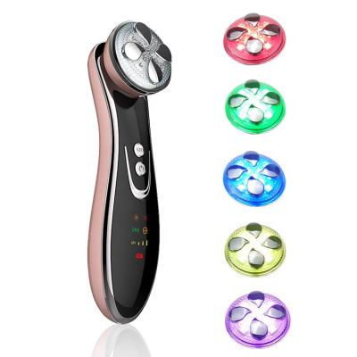 China Handheld Face Lift Beauty Apparatus RF Led Skin Tightening Machine For Face Moisturizing for sale