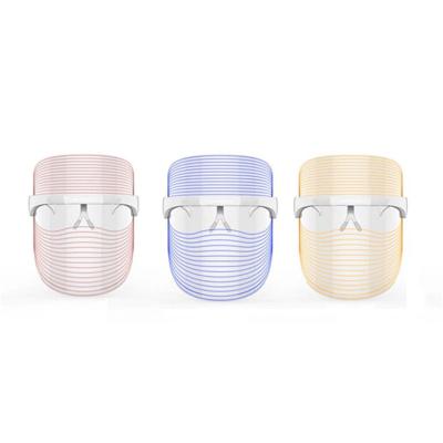 China Dropshipping dye removal ARFISH home use silicone light therapy led face skin mask beauty led facemask for sale