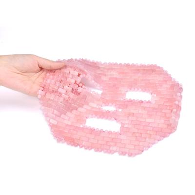 China Anti-Wrinkle Therapy Anti Fatigue Relax Visor Sleep Mask Rose Jade Mask for sale