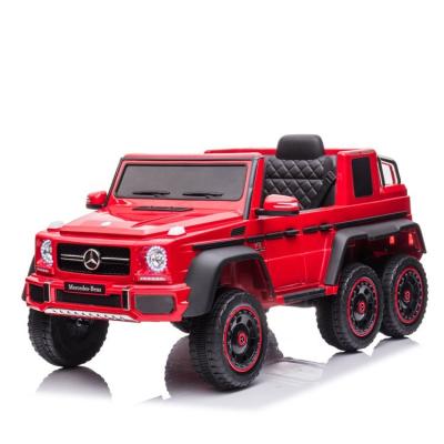 China Ride On Toy Licensed Mercedes Benz 6x6 Two Seater Electric Cars For Big Kids Ride On Toy 12v Kids Driving Cars For Sale for sale