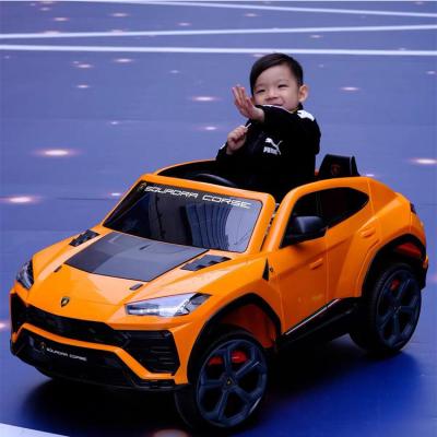 China Ride On Toy Licensed Lamborghini Cool 12V Baby Electric Car Kids Electric Ride On Toy Car for sale