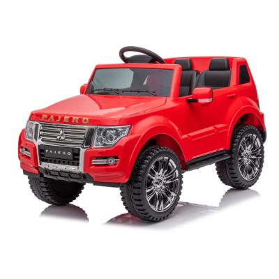 China Ride On Toy 2021 New Hot Sales Mitsubishi Model Pajero Authorized Ride On Car Children Electric Car For Sale for sale