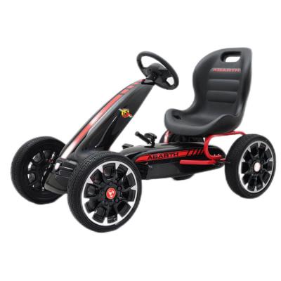 China Ride On Toy Popular High Quality New Licensed Abarth Kids Pedal To Go Cart Kids Ride On Car for sale