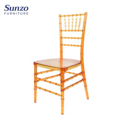 China Modern Cheap Plastic Chiavari Wedding Banquet Chair for sale