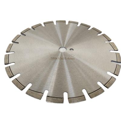 China Metal Link with Diamond 14inch Asphalt Cutting Disc Diamond Laser Welded Circular Saw Blade for Asphalt Cutting for sale