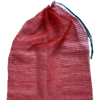 China Agriculture Manufacturer Produce Onions Vegetable Net Mesh Fruit Bag For Packaging Potato 45x75cm for sale