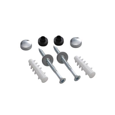 China Galvanized POM+Fe/SS202 M6*70mm Toilet Connecting Bolt , Toilet Connecting Bolt Kits Bathroom Fixing Screws for sale