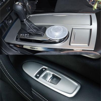 China Protector For Nissan Patrol Y62 ABS Plating Tule Door Handle Door Bowl Central Control Interior Modified Parts for sale