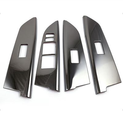 China Protection For Toyota Land Cruiser Glass Panel Sticker Black Lifting Interior Modification for sale