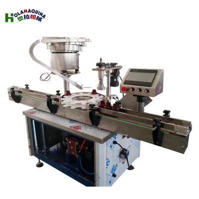 China Food Bottle Plastic Single Head Capping Machine Oral Liquid Capping Machine for sale