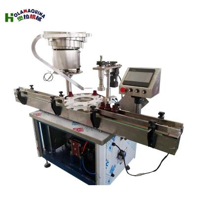 China Food Machine Plastic Bottle Machine Single Head Capper Capping Machine for sale