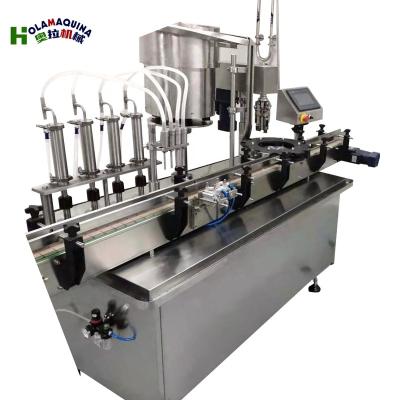 China Factory Price Low Food Easy Operate Cream Lotion Sauce Tube Glass Bottle Filling Capping Machine for sale