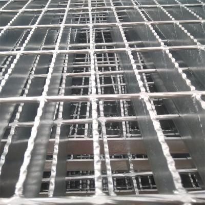 China Industrial 32mm 30/100 Galvanized Grate Metal Steel Grating Grating for sale