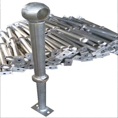 China Ball Joint Railings Industrial Outdoor Railings Galvanized Stair Ball Railings Industrial Ball Joint Railings Balustrade for sale