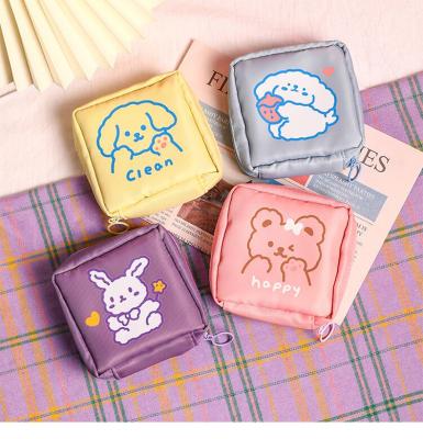 China Portable Mini Cute Sanitary Napkin Storage Portable Bag for sale