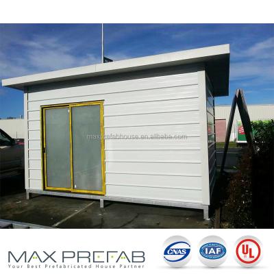 China Car Park New Zealand Prefabricated Small Metal Constructed Building Porta Booth CB-NZ-001 for sale