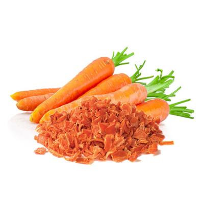 China China Factory Supply Dried Dehydrated Vegetables 5*5mm Dried Carrot Slices for sale