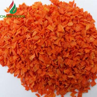 China Dry 2022 New Culture Factory Supply Wholesale Dried Carrot Slices 3*3mm Carrot Flakes Directly for sale