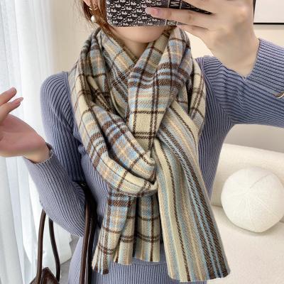 China Polyester Fashion Simplicity Extended Scarf Wholesale Trendy Hot Style Scarves 2021 New for sale