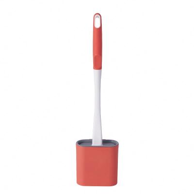 China Modern Premium Quality Hygienic Compact Silicone Portable Flexible Toilet Cleaning Brush for sale